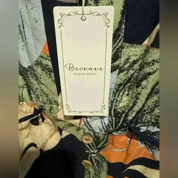 Women’s NWT BROVAVE Summer Boho Sundress- Size Small - Picture 7 of 8